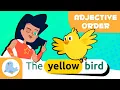 Adjective Order Spelling and Grammar for Kids Superlexia Episode 20