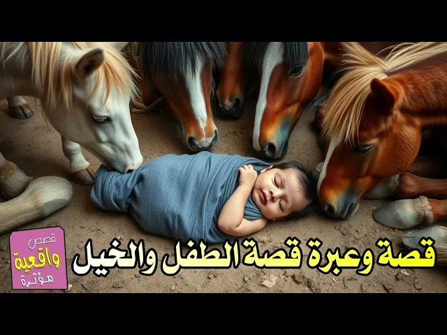 ⁣قصة وعبره - قصة الطفل والخيل