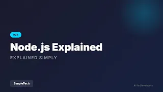 Node js Explained - How JavaScript Runs on Servers Full Stack Development