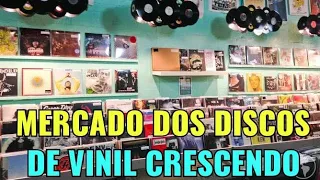 O mercado dos Discos de vinil crescendo a cada ano