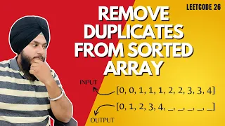 Leetcode 26 Remove Duplicates From Sorted Array 2 Efficient Approaches C Jass