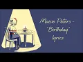 Maisie Peters - 'Birthday' lyrics