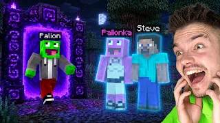 ODNALAZŁEM ZMARŁĄ PALIONKĘ i STEVE w Minecraft...