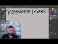 Clip Studio Paint Reference Layer Tutorial Part 1