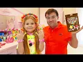 Download Lagu Diana and Dad Pretend Play Candy salon