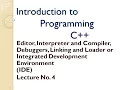 integrated development environment editor loader interpreter loader