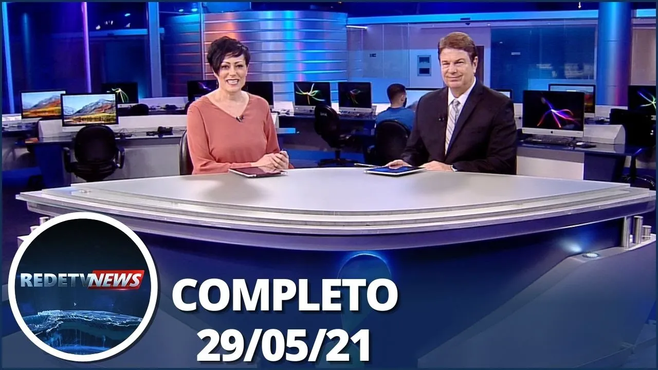 RedeTV News (29/05/21) | Completo