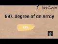 697 Degree of an Array