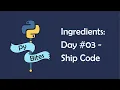 Key Ingredients Training Day - Learn how to package and publish share your code