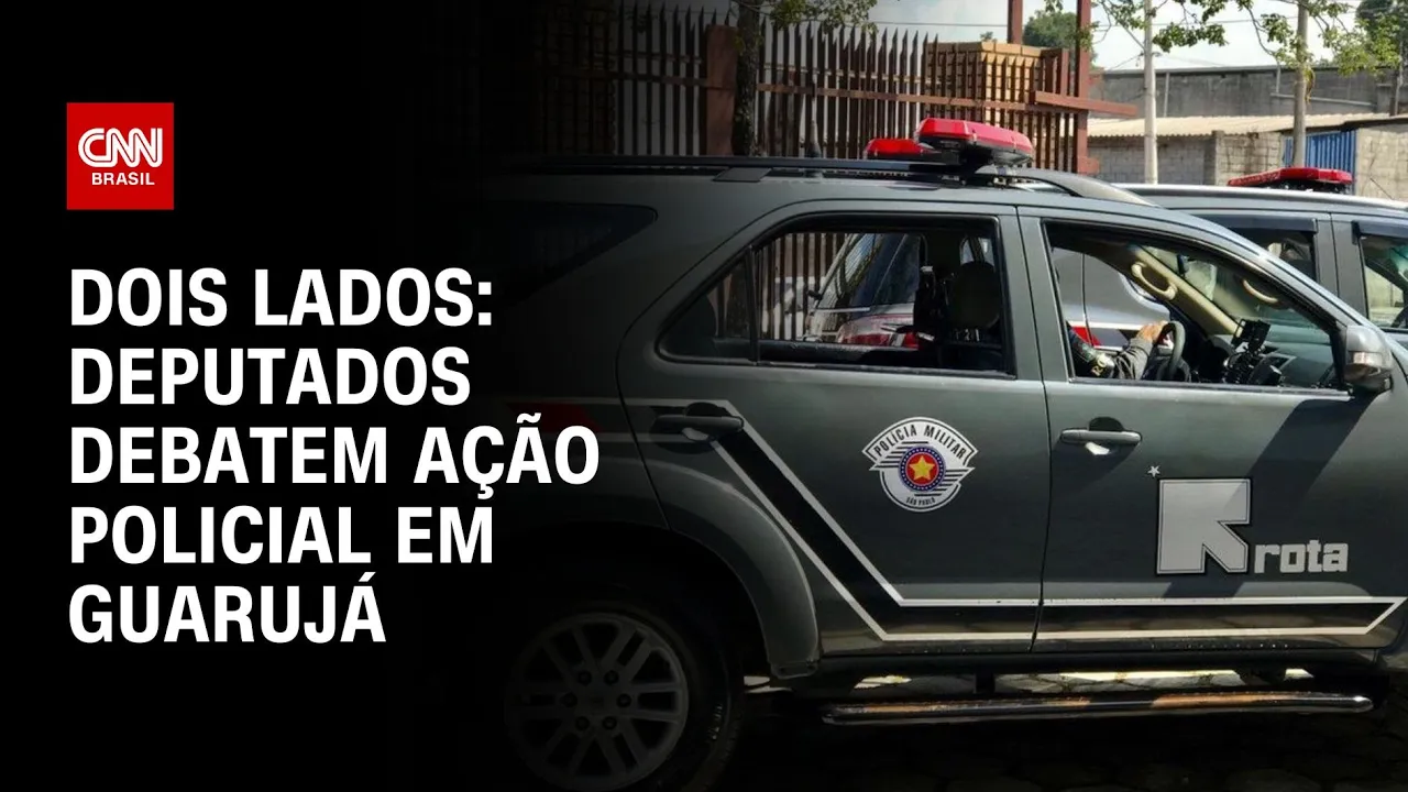 Dois Lados: Deputados debatem ação policial em Guarujá | LIVE CNN