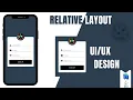 Relative Layout Design How to add semi-circled on top of cardview Android Tutorial-2020