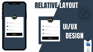 Relative Layout Design How to add semi-circled on top of cardview Android Tutorial-2020