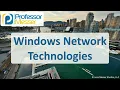 Windows Network Technologies - CompTIA A 220-1102