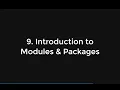 9 Python Crash Course Introduction to Modules and Packages