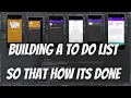 Android Studio Perfect ToDo List Ep1