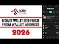 RECOVER WALLET SEED PHRASE FROM WALLET ADDRESS FULL TUTORIAL