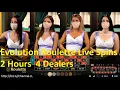 Evolution Roulette Live Spins 2 Hours 4 Dealers