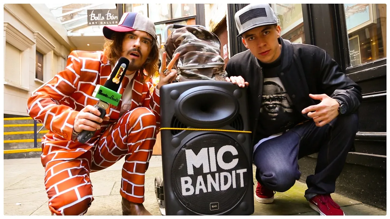 Beatboxer 'Mic Bandit' Vs 'DJ Cock' | SHITETALK