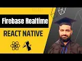 Firebase in React Native Realtime DB Expo Urdu Hindi Part 2