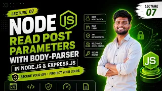 How to Read POST Parameters in Express js Using Body Parser Node js with TypeScript