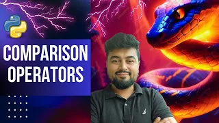 Python Tutorial for Beginners Comparison operators Hindi