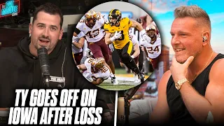Ty Schmit Goes NUCLEAR On The Iowa Hawkeyes After Loss To Minnesota Pat McAfee Show