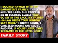 3 Minutes Late For My Flight My Daughter Gave My Seat To Her Father-In-Law So I Canceled All I Paid