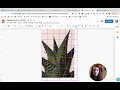 Making a Grid on a Photo - Google Drawings