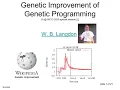 Genetic Improvement of Genetic Programming