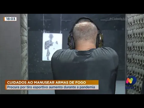 Tiro esportivo: Os cuidados necessários para manusear armas de fogo