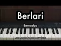 Berlari - Bernadya | Piano Karaoke by Andre Panggabean