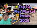 Top 10 Items to Sell at Flea Markets in 2026