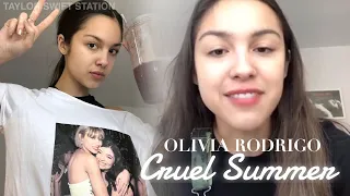 olivia rodrigo cruel summer taylor swift cover 