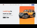 Responsive Car Rental Website Using HTML CSS And JavaScript