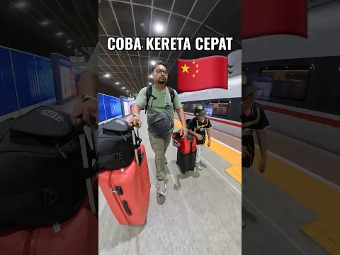 Cobain kereta cepat di China 🇨🇳
