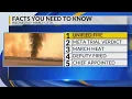 KRQE Newsfeed Unified Fire update Meta trial verdict Warm weather BCSO deputy fired APD appoint