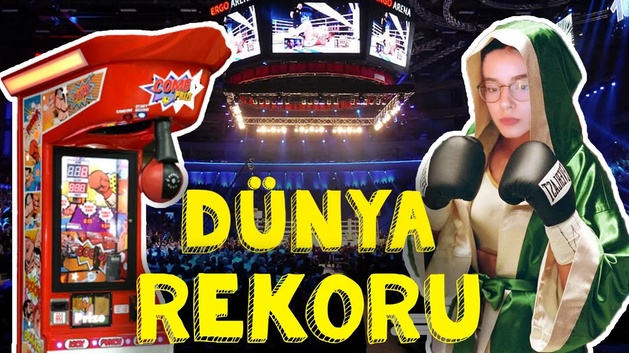 TEK YUMRUKTA DÜNYA REKORU KIRDIM! EKİPLE LUNAPARK VE MANGAL MACERASI