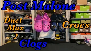 Download Post Malone Duet Max 2 clogs x Crocs Review + on foot MP3
