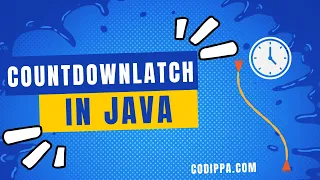 Countdownlatch in java Synchronize threads with java Java concurrency with Countdownlatch
