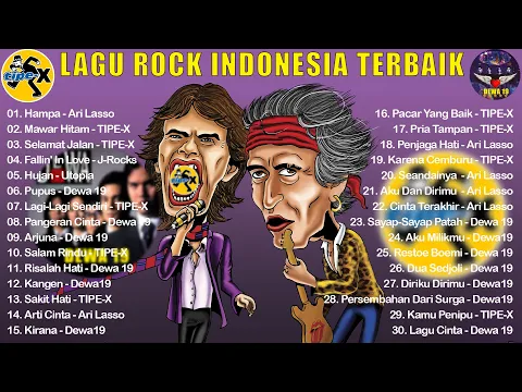 Download MP3 Lagu Slow Rock Indonesia Populer Era '90-an | Selamat Jalan - Tipe-x | Pupus - Dewa 19 | J-Rocks