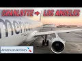 TRIP REPORT American Airlines Charlotte CLT - Los Angeles LAX Airbus A321