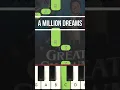 Download Lagu The Greatest Showman - A Million Dreams (Easy Piano)