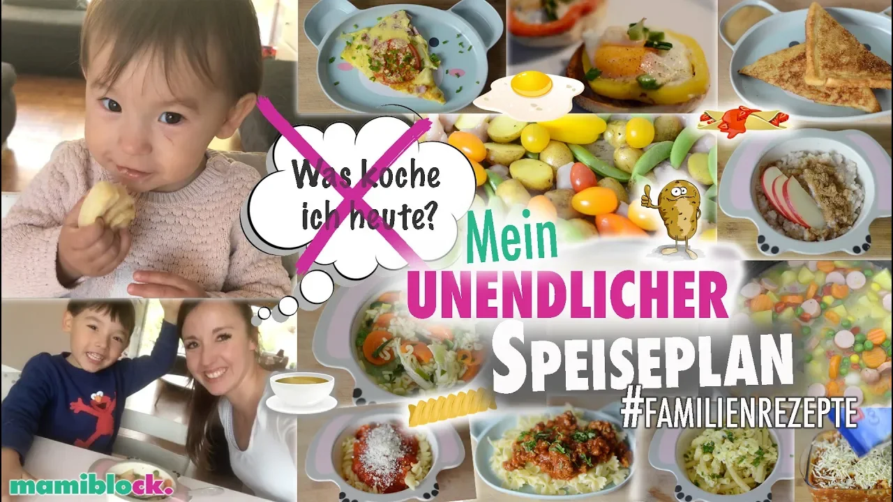 7 Mittagessen Ideen I das isst meine 1 jährige Tochter I Food Diary