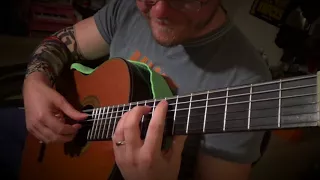 8 metallica ballads on classical guitar medley