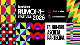 Fanpage Rumore Festival 2026 | 10 ottobre
