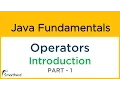 Java Operators Introduction What are operators in Java Java Tutorial for Beginners 1