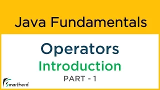 Java Operators Introduction What are operators in Java Java Tutorial for Beginners 1