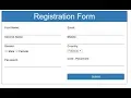 inserting retrieving data from SQL database using bootstrap php and javascript