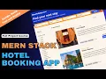Complete MERN Stack Project Build a Hotel Booking App Like a Pro Developer Step-by-Step Course 2024