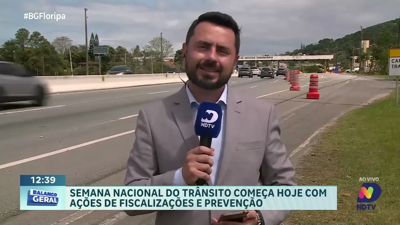 Semana Nacional do Trânsito inicia nesta quarta-feira com ações de fiscalização e prevenção